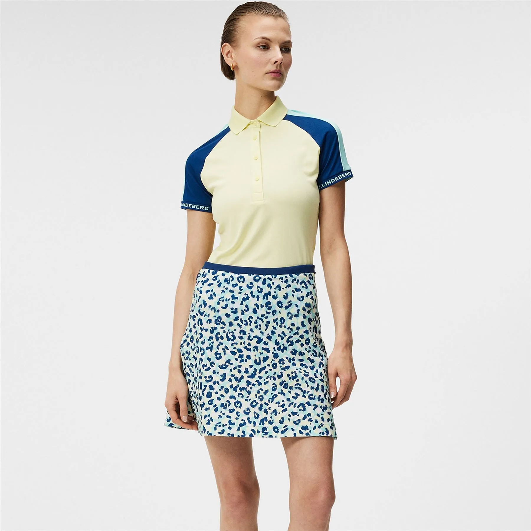 Womens Perinne TX Jersey Polo Wax Yellow - SS24