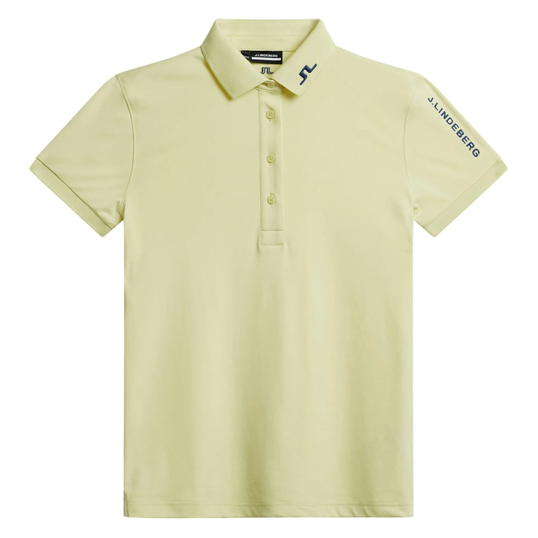 Womens Tour Tech TX Jersey Polo Wax Yellow - SS24