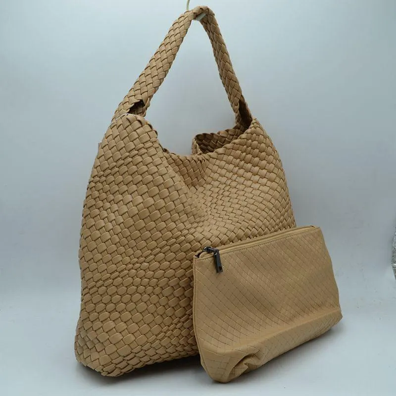 Woven Vegan Hobo