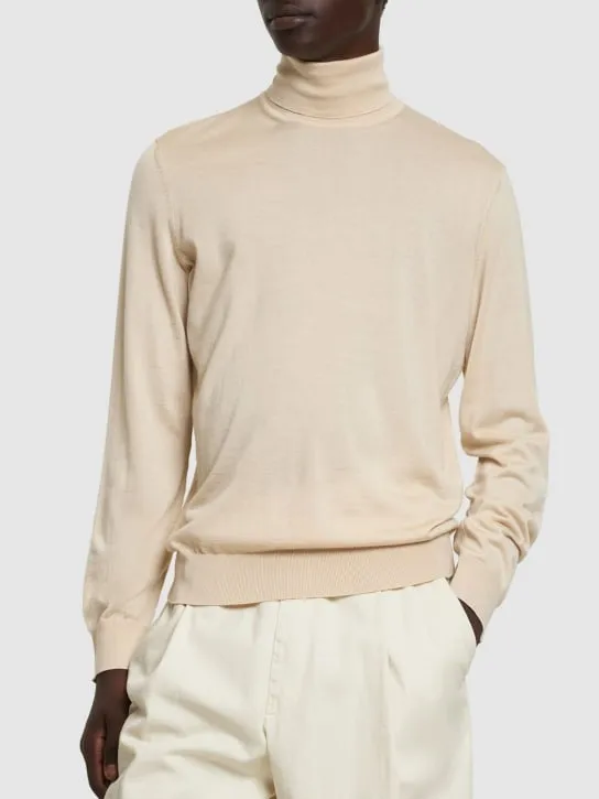 Zegna   Cashmere? turtleneck sweater 